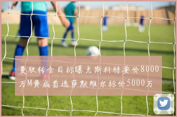 曼联转会目标曝光斯科特要价8000万M费成首选萨默维尔标价5000万